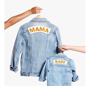 Ingrid & Isabel Mama and Babe Jean Jackets